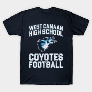 West Canaan High School Coyotes Football - Varsity Blues T-Shirt